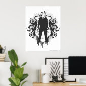 Poster Draco Malfoy Dark Arts Design (Bureau à domicile)