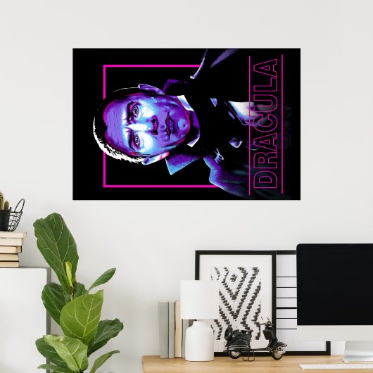 Poster Dracula (Bureau à domicile)