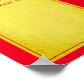 Poster Dracula Couverture de la première édition (Coin)