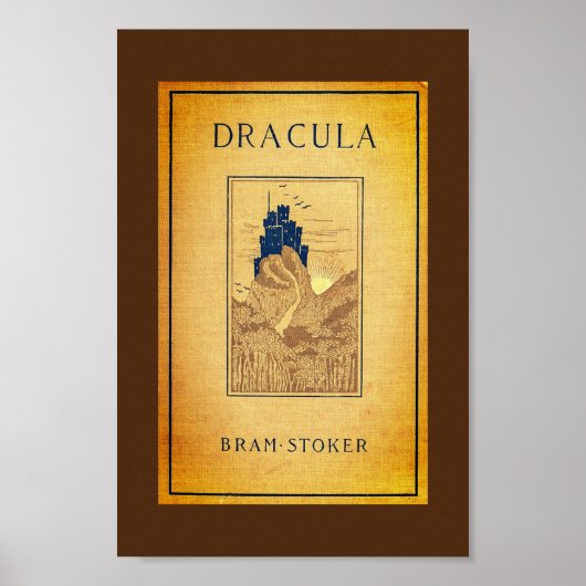 Poster Dracula Couverture de la première édition américai (Devant)