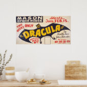 Poster Dracula par Hamilton Deane (Cuisine)