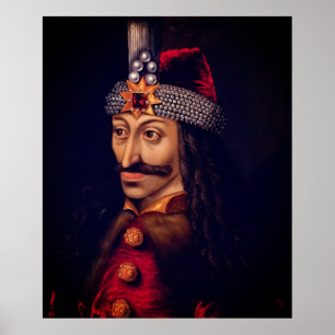 Poster Drăculea - Vlad III Dracula - Vlad l'Impaler
