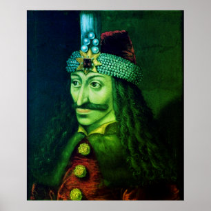 Poster Drăculea - Vlad III Dracula - Vlad l'Impaler