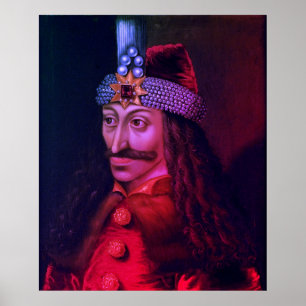 Poster Drăculea - Vlad III Dracula - Vlad l'Impaler