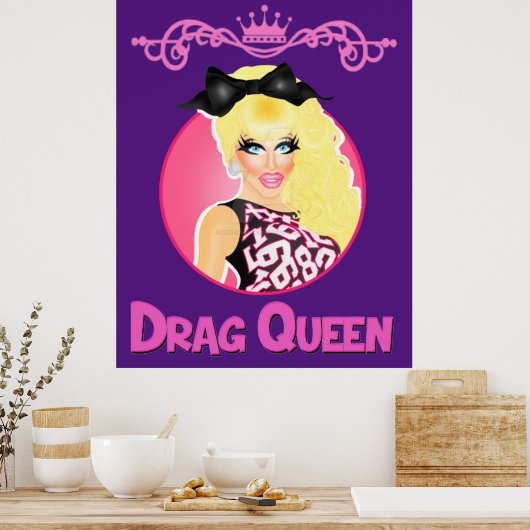 POSTER DRAG QUEEN (Cuisine)