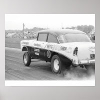 Drag vintage - Dyno '56 Chevy Gasser de la cabane