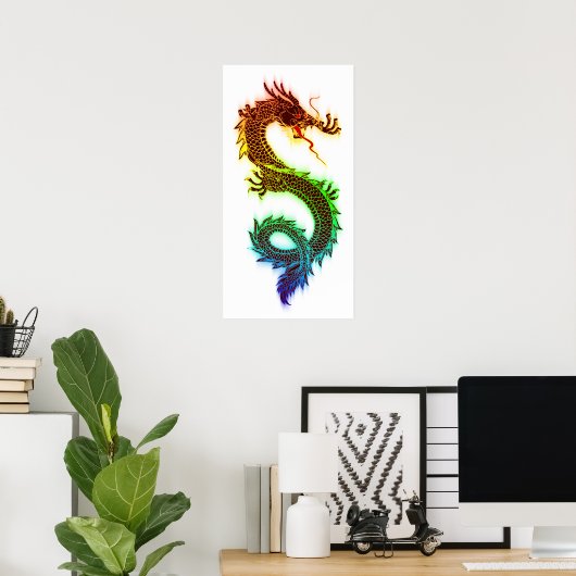 Poster Dragon (Bureau à domicile)