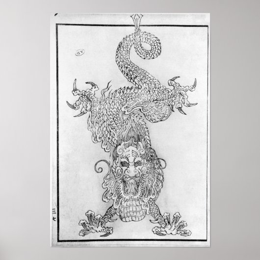 Poster Dragon (Devant)