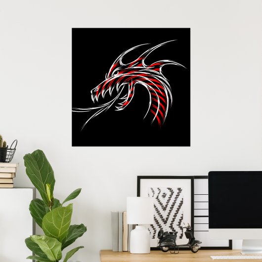 Poster Dragon (Bureau à domicile)