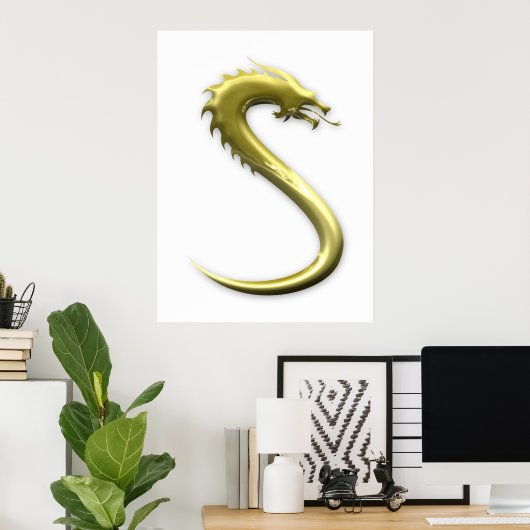 Poster Dragon (Bureau à domicile)