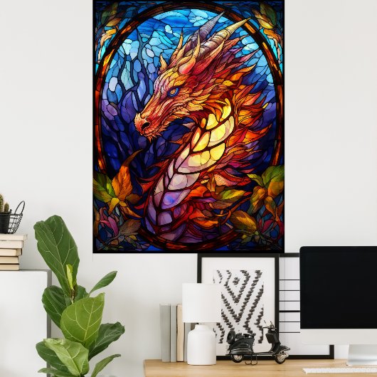 Poster Dragon (Bureau à domicile)