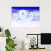 Poster Dragon à air (Bureau à domicile)