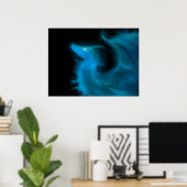 Poster Dragon à flamme éthérée (Bureau à domicile)