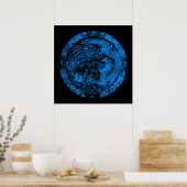 Poster Dragon and Phoenix Print (Cuisine)