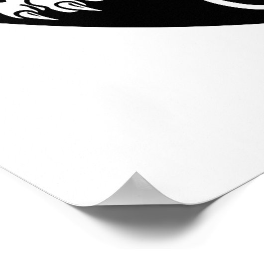 Poster dragon and tiger yin yang (Coin)