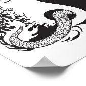 Poster dragon and tiger yin yang (Coin)