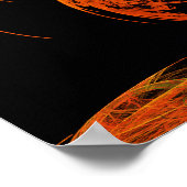 Poster Dragon Battle Fractal Art (Coin)