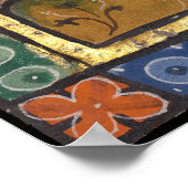 Poster Dragon Bestiaire Médiéval c. 1270 (Coin)