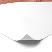 Poster Dragon cardiaque Brown en blanc (Coin)