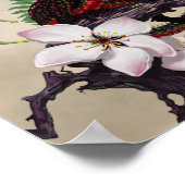 Poster Dragon cerise 11x14 (4x6 et plus) (Coin)