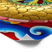 Poster Dragon Chinois (Coin)