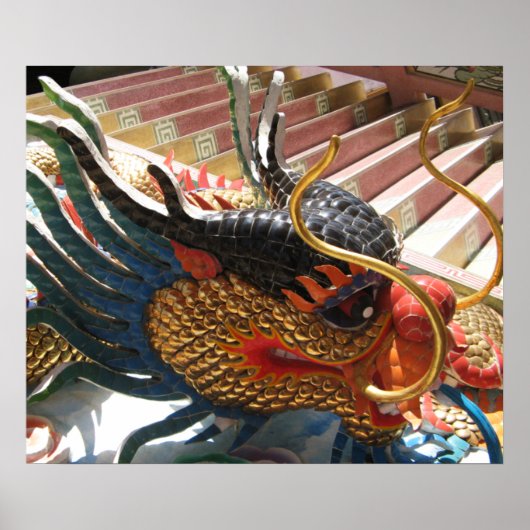 Poster Dragon chinois (Devant)