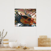 Poster Dragon chinois (Cuisine)