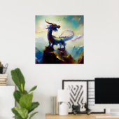 Poster Dragon chinois (12) (Bureau à domicile)