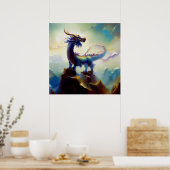 Poster Dragon chinois (12) (Cuisine)