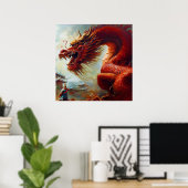 Poster Dragon chinois (13) (Bureau à domicile)