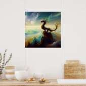 Poster Dragon chinois (14) (Cuisine)