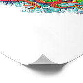 Poster Dragon chinois 2 (Coin)