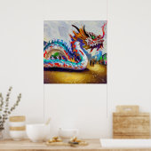 Poster Dragon chinois (21) (Cuisine)