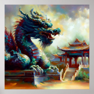 Poster Dragon chinois (26)