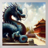 Poster Dragon chinois (30) (Devant)