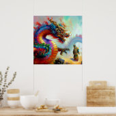 Poster Dragon chinois (31) (Cuisine)