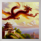 Poster Dragon chinois (5) (Devant)