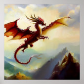 Poster Dragon chinois (7) (Devant)