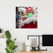 Poster Dragon chinois à Philadelphie (Bureau à domicile)