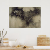 Poster Dragon chinois de la dynastie Song par Chen Rong (Cuisine)