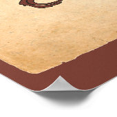 Poster Dragon chinois, Dragon rouge, Imaginaire, Mytholog (Coin)