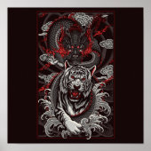 Poster Dragon contre Tiger (Devant)