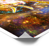 Poster Dragon cosmique Topaz (Coin)