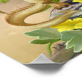 Poster Dragon de brebis miel 11x14 (4x6 et plus) (Coin)