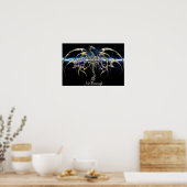 Poster Dragon de bronze sur Ciel de foudre (Cuisine)