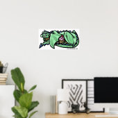 Poster Dragon de Cupcake (Bureau à domicile)
