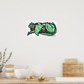 Poster Dragon de Cupcake (Cuisine)