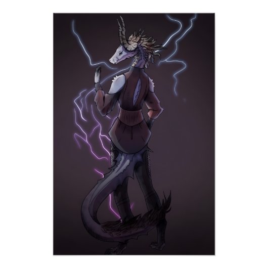 Poster Dragon de foudre (Devant)