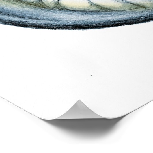 Poster Dragon de glace (Coin)