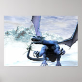 Poster Dragon de glace (Devant)